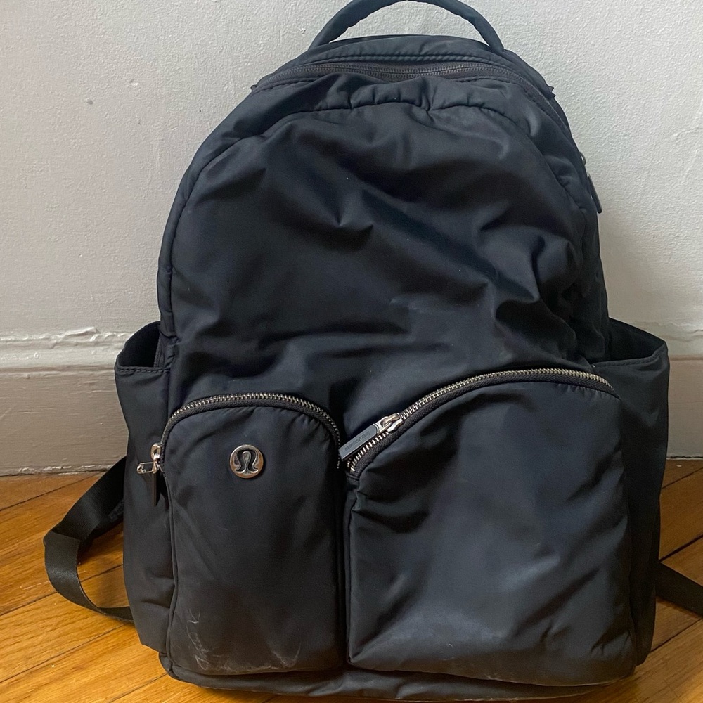 Lululemon black backpack